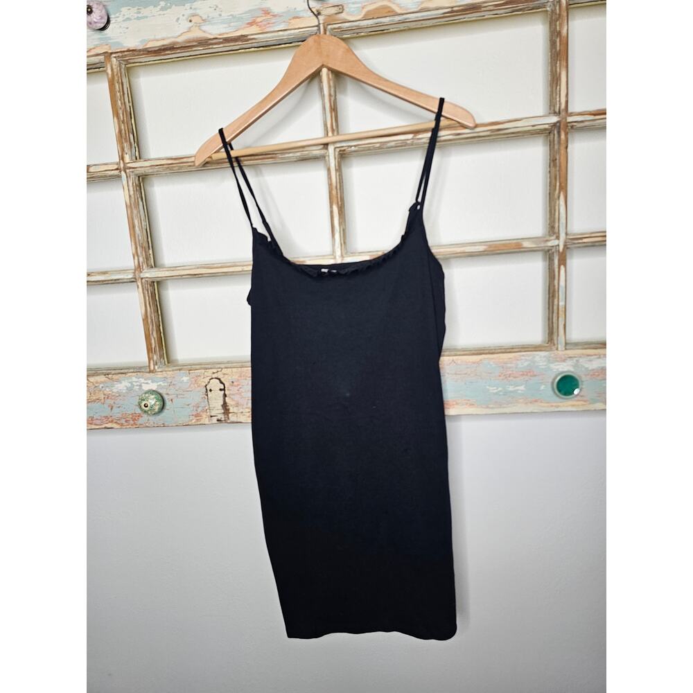 Bcbgeneration Black Ribbed Spaghetti Strap Mini D… - image 6